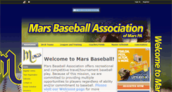 Desktop Screenshot of marsbaseball.com